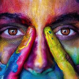 mädchen, gesicht, bunt, farben, künstlerisch, modell, person, frau, augen, kunst, farbe, porträt, körperfarbe, bemalung, gesicht, gesicht, bunt, bunt, farben, farben, person, frau, frau, frau, augen, kunst, kunst, kunst, kunst, kunst, farbe